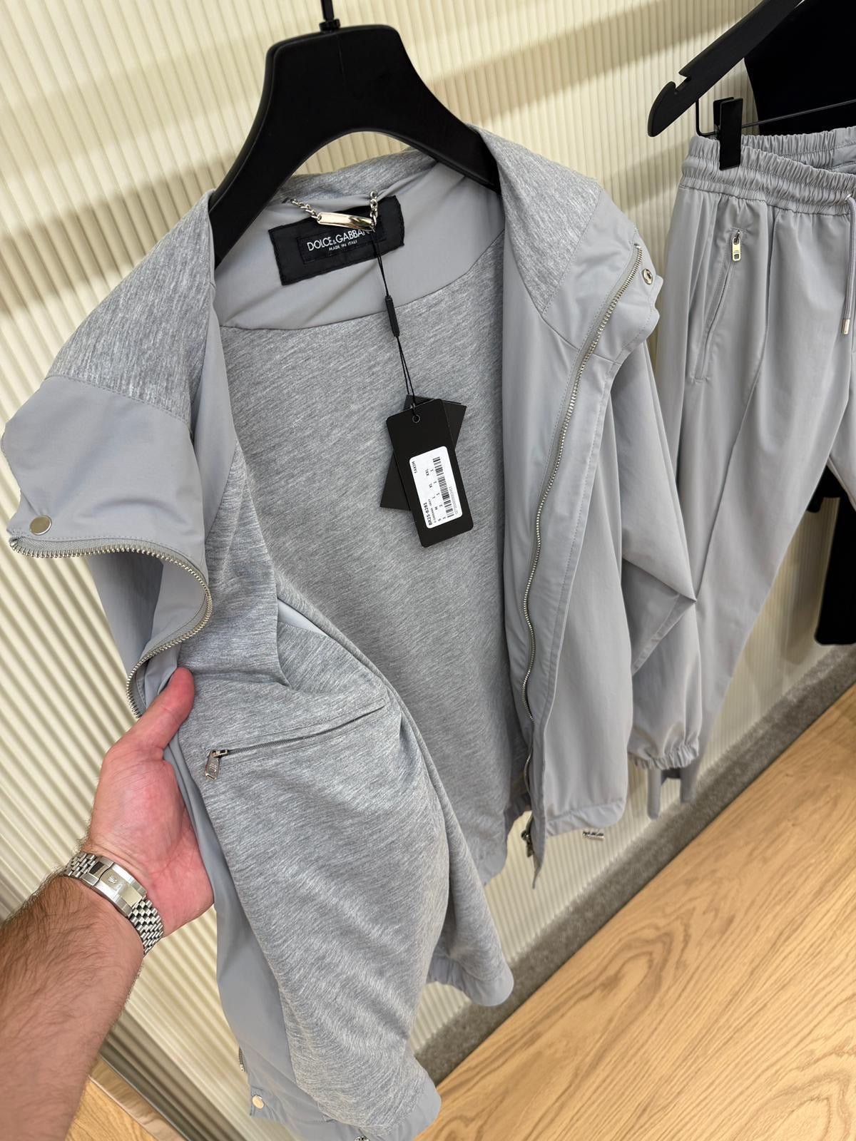 Grey Tracksuit Set