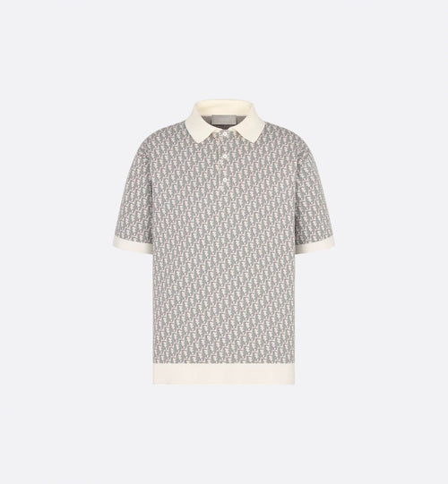 Oblique Beige Polo Shirt