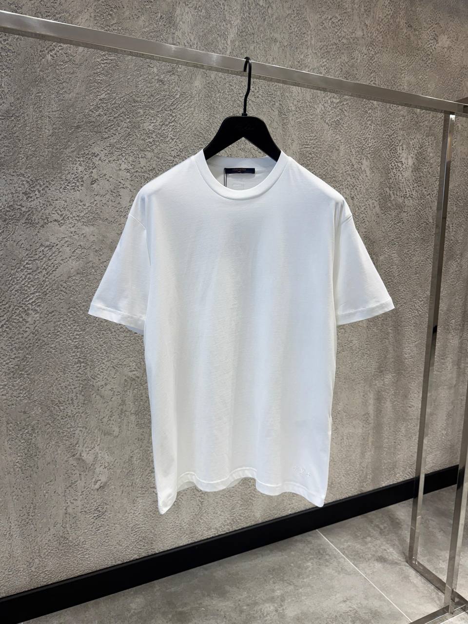 Silk Blend White T-shirt