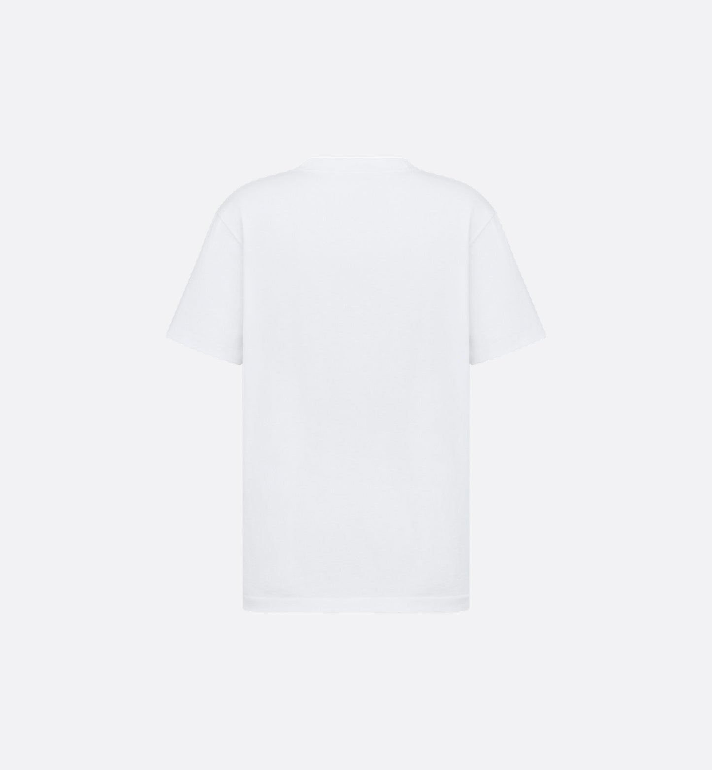 Relaxed Fit White T-shirt with Tag