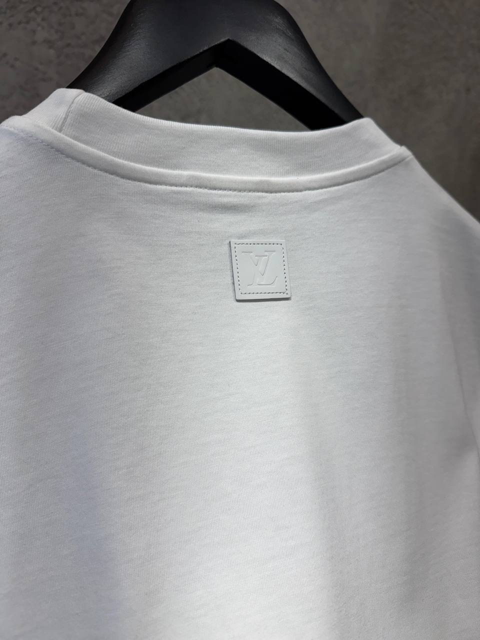 Silk Blend White T-shirt