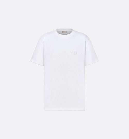 CD ICON Relaxed Fit White T-shirt
