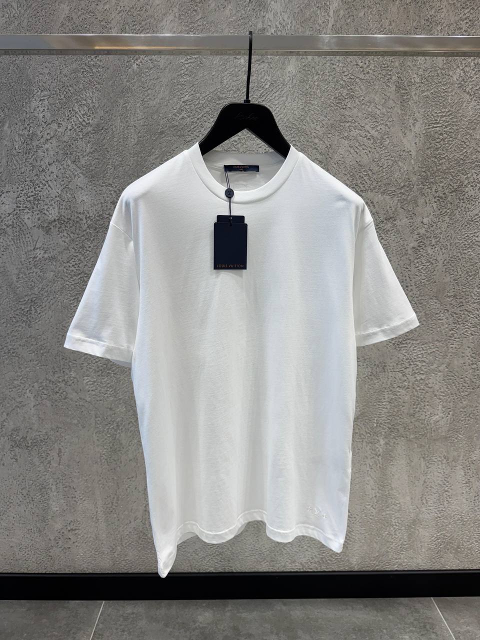 Silk Blend White T-shirt