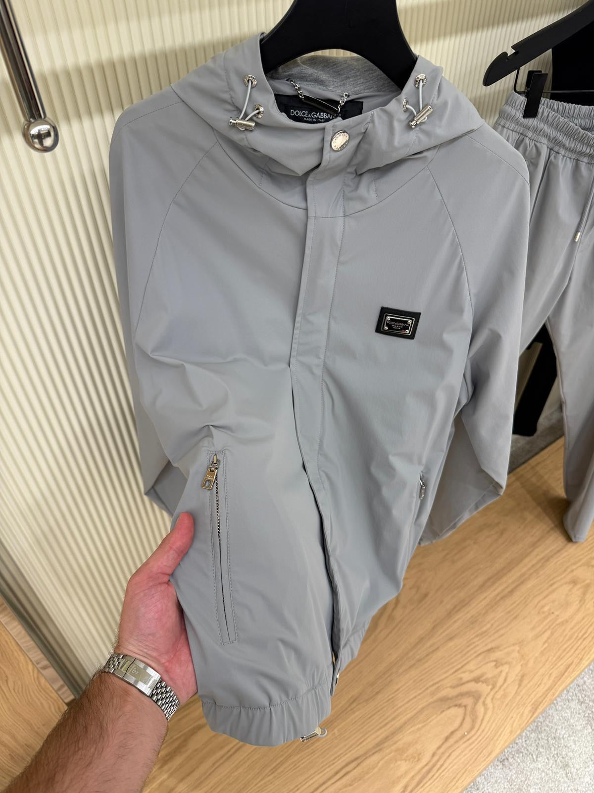 Grey Tracksuit Set