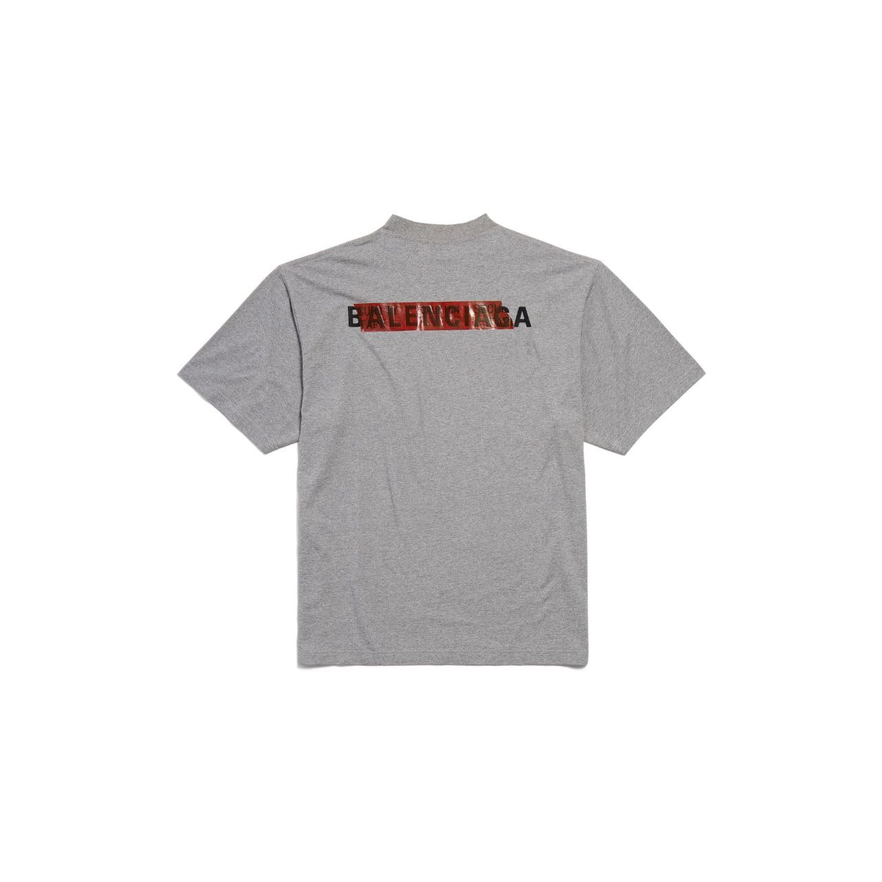 Taped Band Grey T-shirt