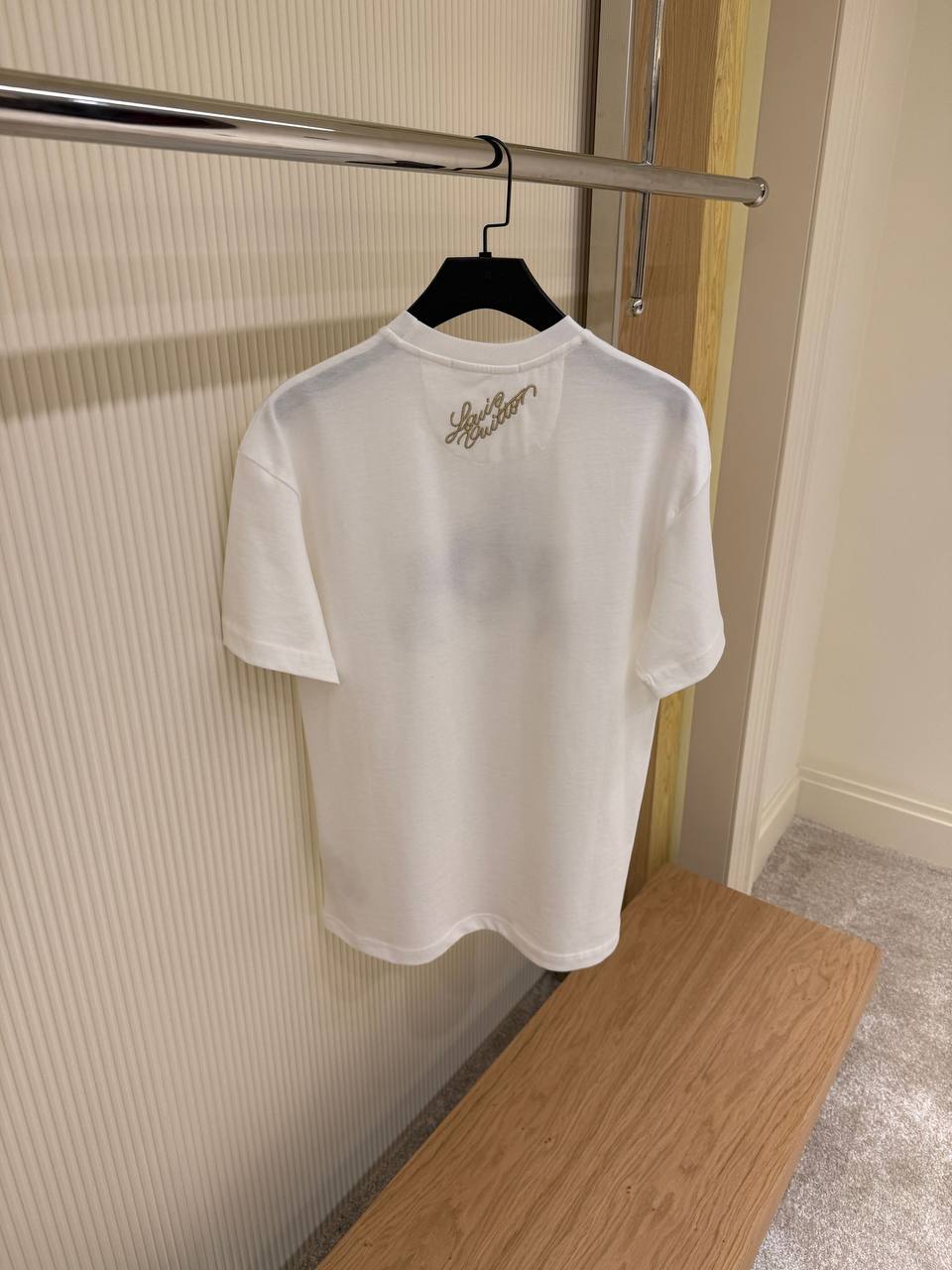 LV Dog Insignia White T-shirt