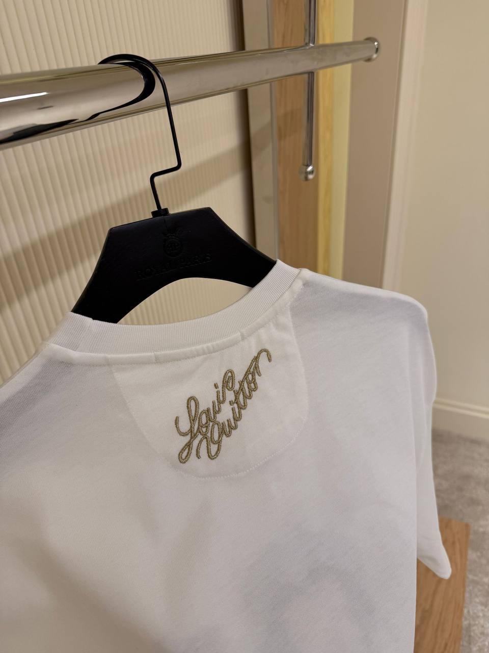 LV Dog Insignia White T-shirt