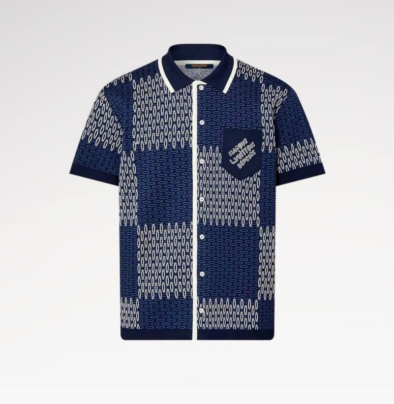 Damier Jacquard Cotton Jersey Set