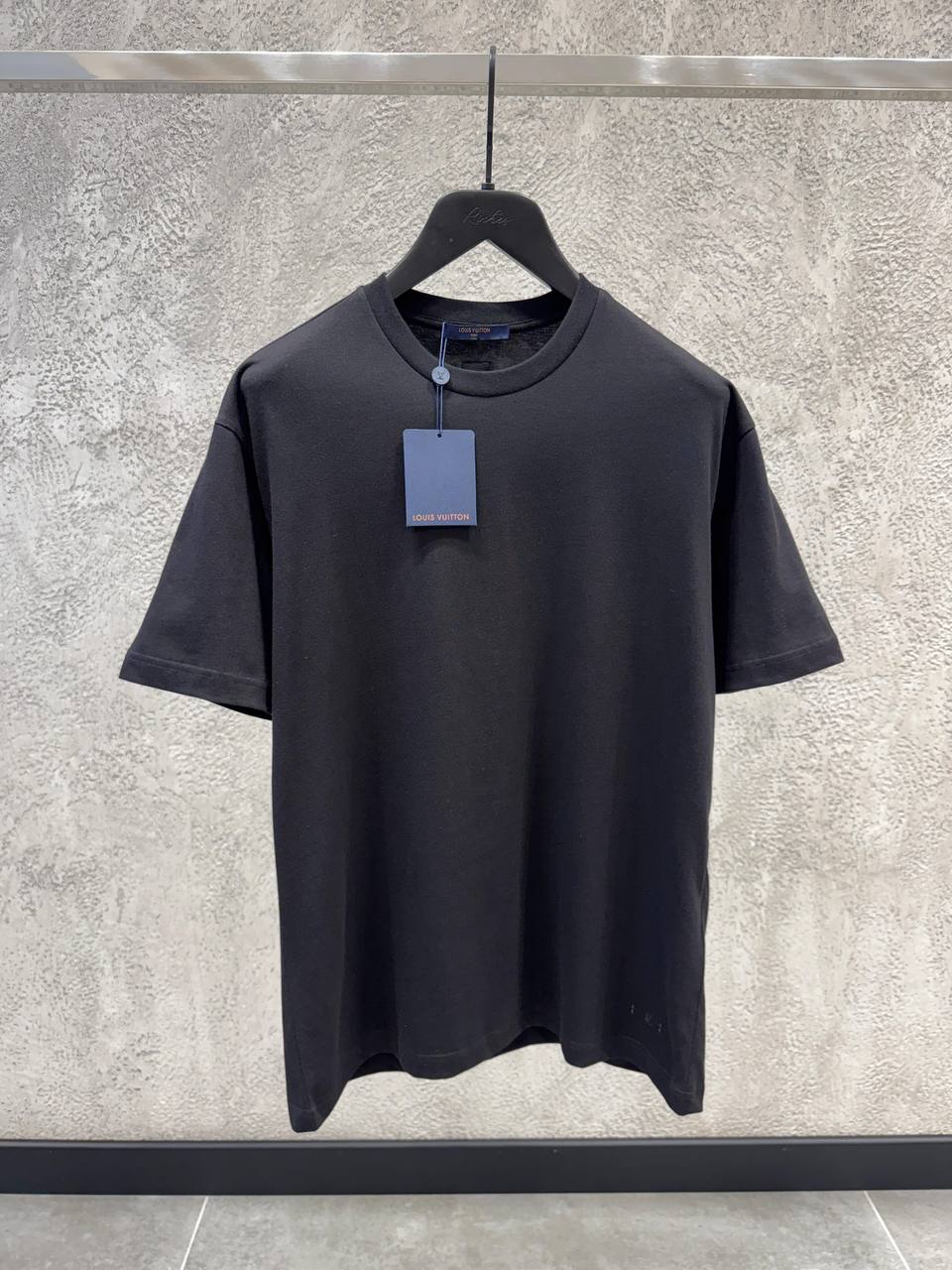 Silk Blend Black T-shirt
