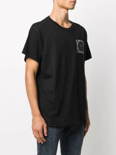 Les Amourex-print Black cotton T-shirt - Exclusive Wear