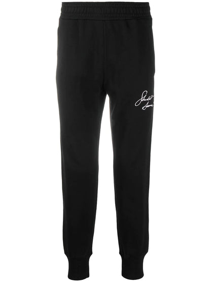 GVCH Slogan Black Track Pants - Styledistrict