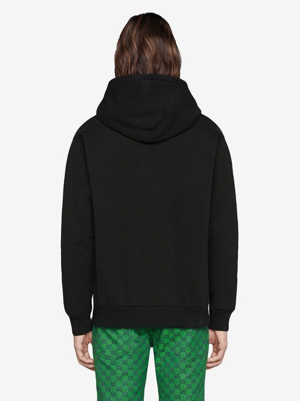 GUC Prodige d'Amour Print Black Hoodie - Styledistrict