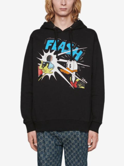 GUC Daffy Duck Black Hoodie - Styledistrict