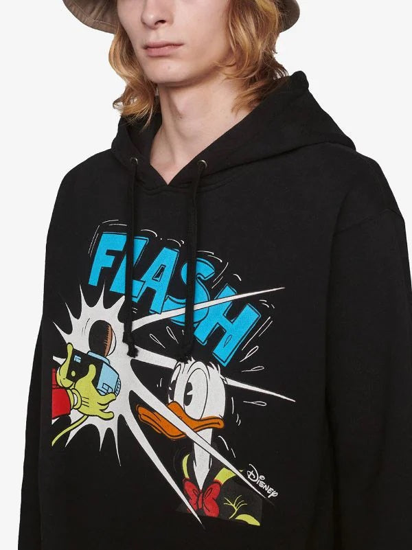 GUC Daffy Duck Black Hoodie - Styledistrict