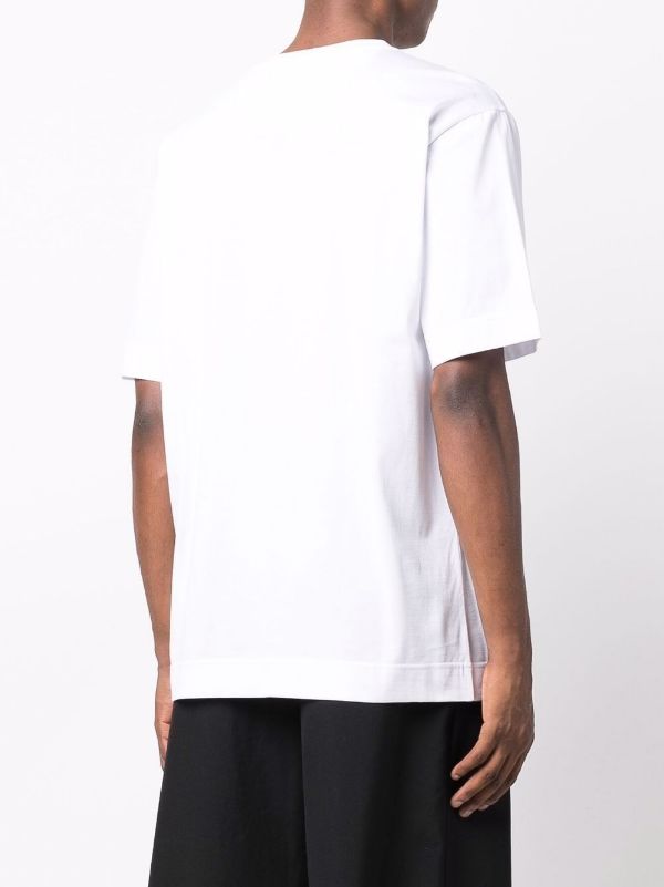 FND x Nl Fld logo-embroidered T-shirt - Styledistrict