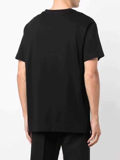 GVCH 4G EMBROIDERED Black T-SHIRT - Styledistrict