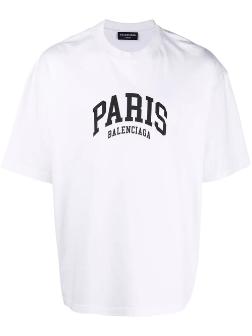 Cities Paris White T-shirt - Exclusive Wear