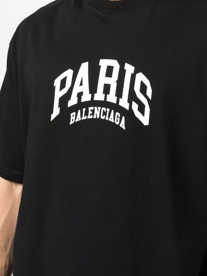 Cities Paris Black T-shirt - Exclusive Wear