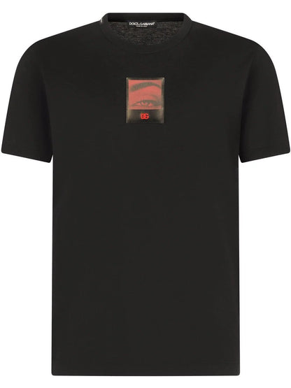 DG Graphic-print Black T-shirt - Styledistrict