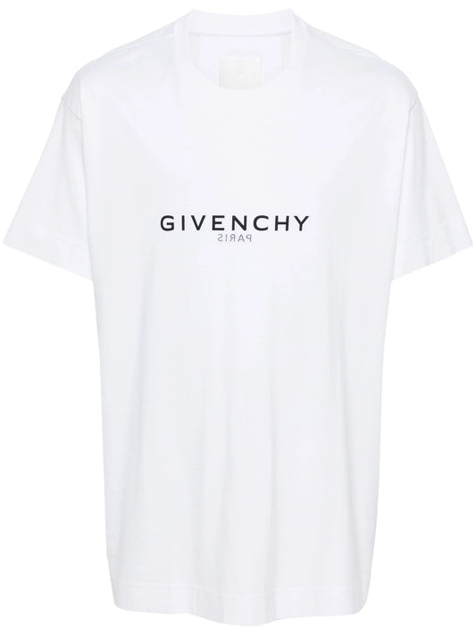 Reverse Oversized White T-shirt