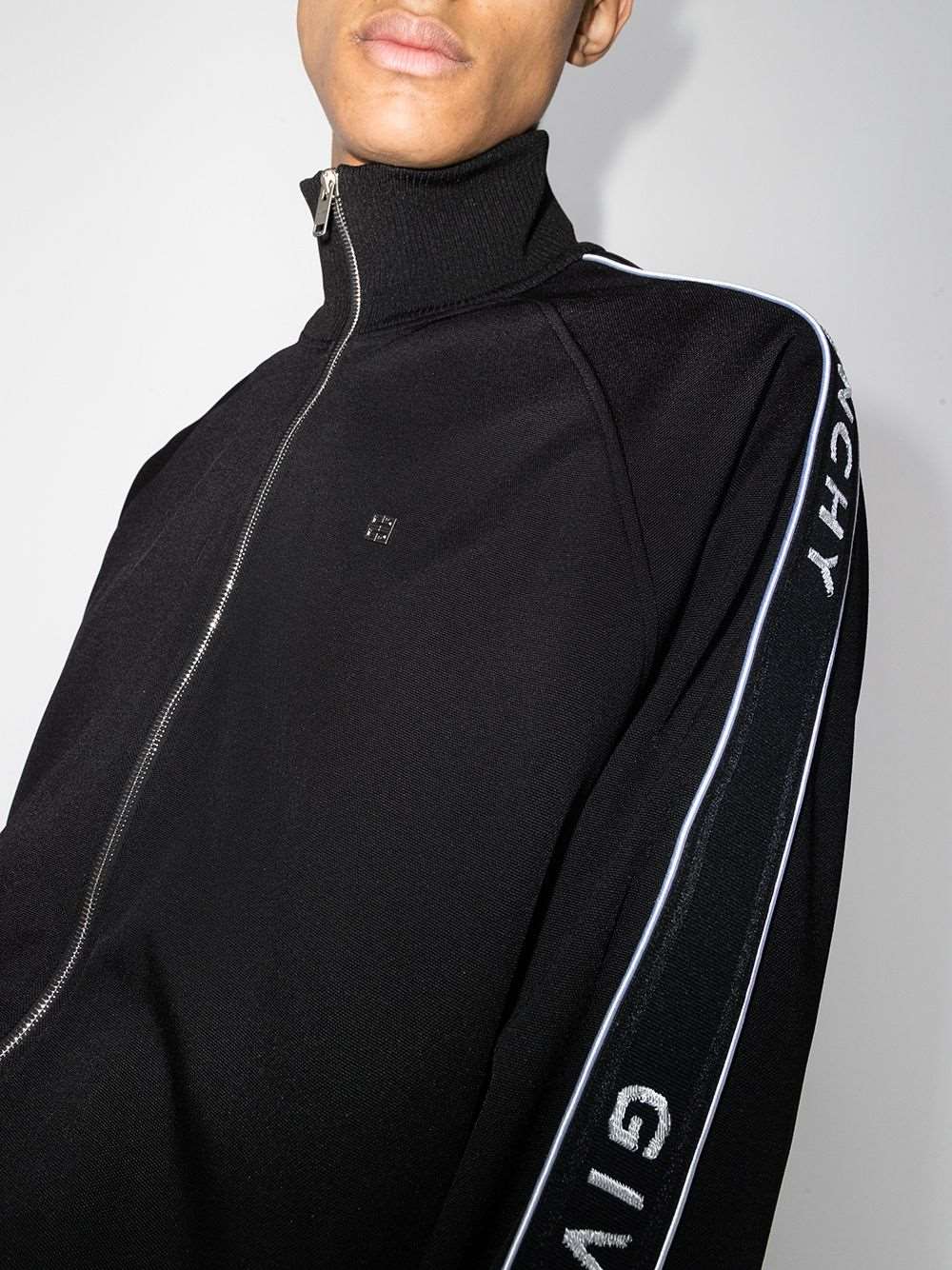 GVCH Black Logostripe Tracksuit set - Styledistrict