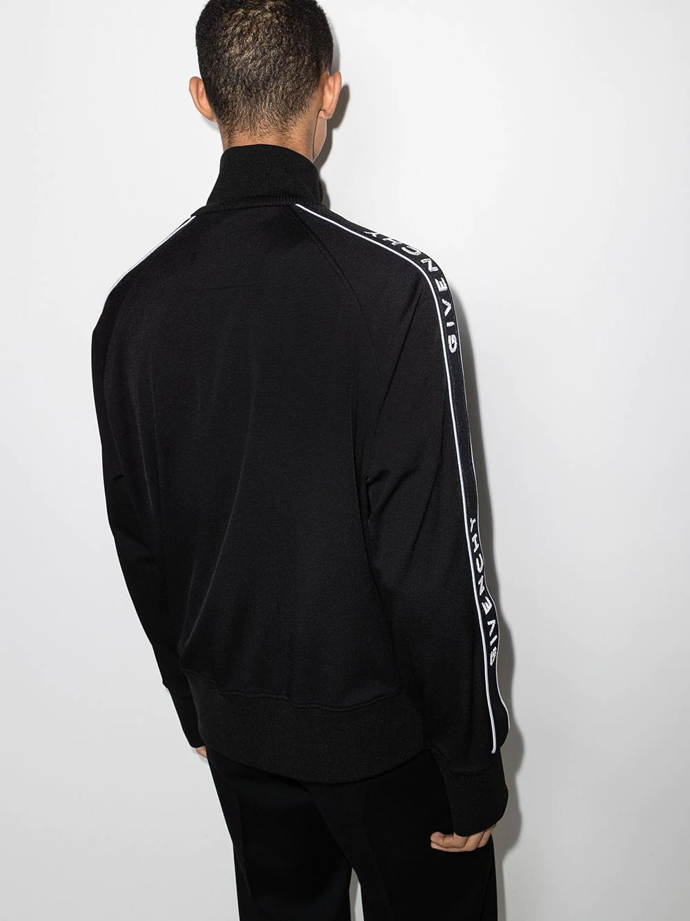 GVCH Black Logostripe Tracksuit set - Styledistrict