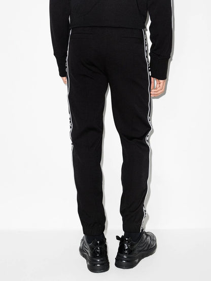 GVCH Black Logostripe Tracksuit set - Styledistrict