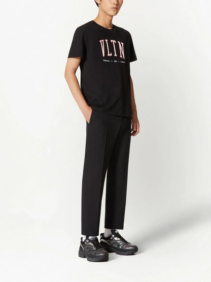 VLTN-print crew-neck T-shirt - Exclusive Wear