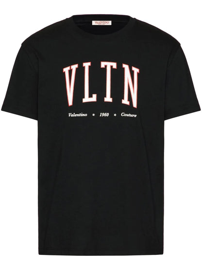 VLTN-print crew-neck T-shirt - Exclusive Wear