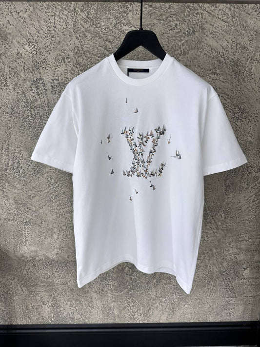 LV Regatta Motif White T-shirt