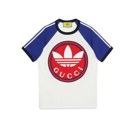 White Oversized T-shirt with Print