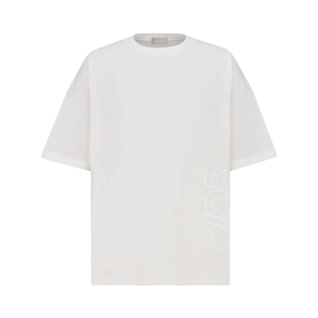 DR AND PARLEY WHITE OVERSIZED T-SHIRT - Styledistrict