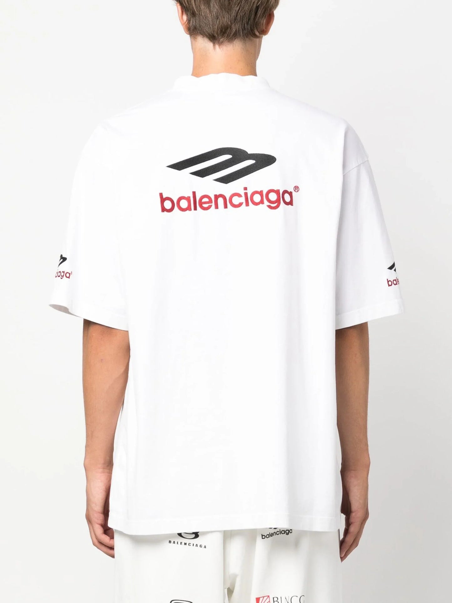 3B Sports Icon Logo White T-shirt