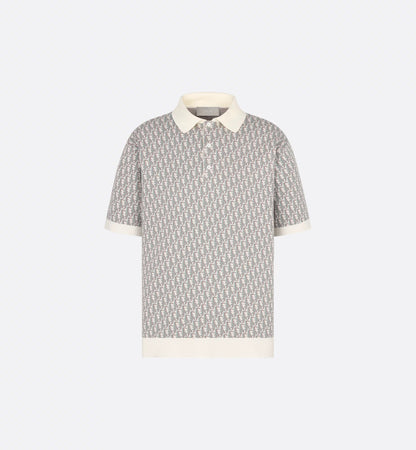 Oblique Beige Polo Shirt