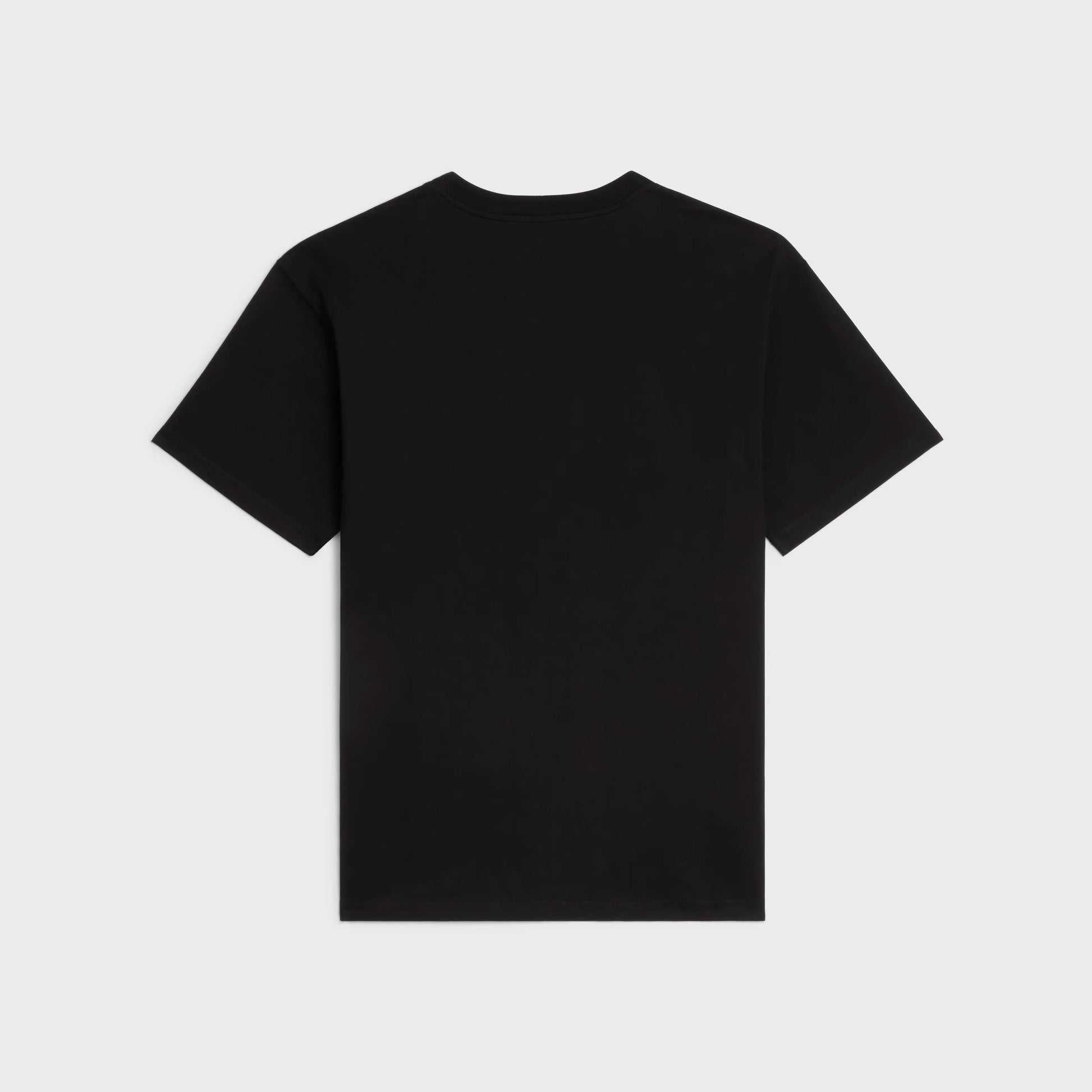 Eyelet logo embroidery Black T-shirt - Exclusive Wear