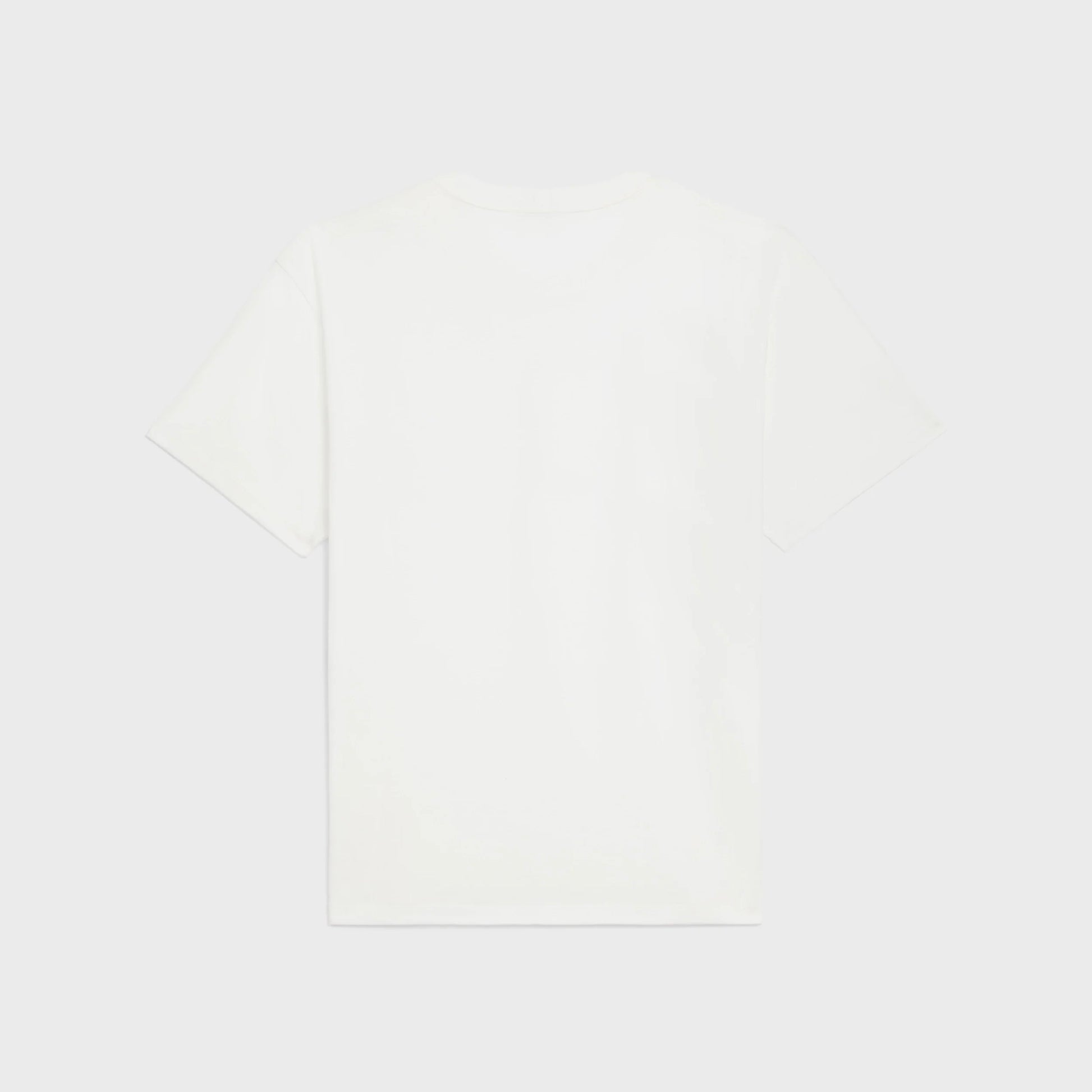 White Loose Fit T-shirt with Studs - Exclusive Wear