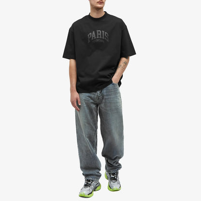 Cities Paris Black Logo T-shirt