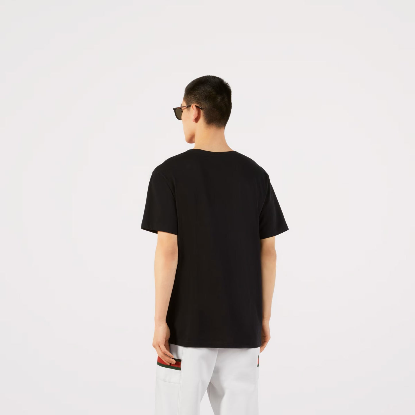 GG Interlocking Black Oversize T-shirt