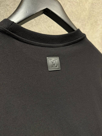 Silk Blend Black T-shirt