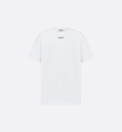 Relaxed Fit White T-shirt with Tag