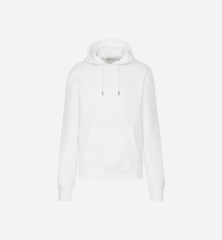 CD ICON WHITE HOODIE