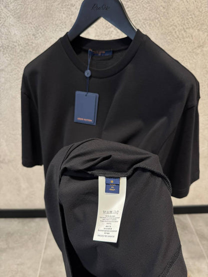 Silk Blend Black T-shirt