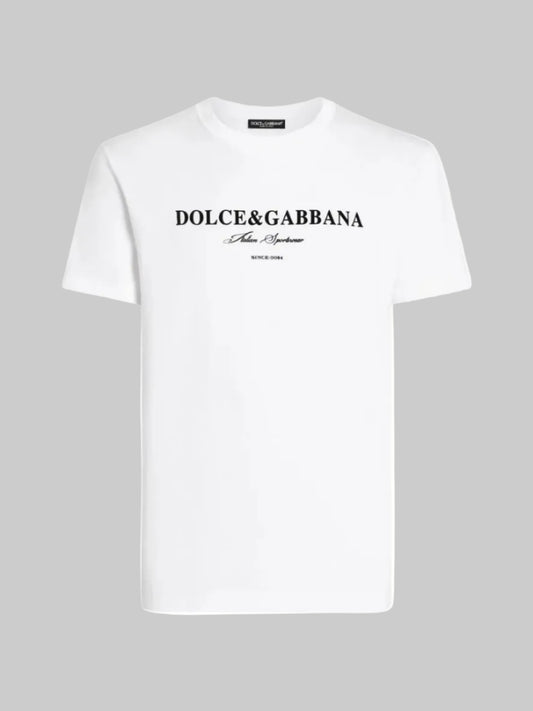 Italian Sportswear White T-shirt