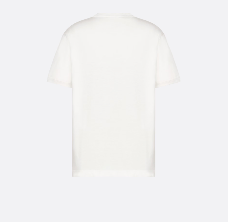 White Cotton Jersey T-shirt