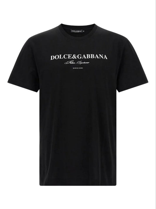 Italian Sportswear Black T-shirt