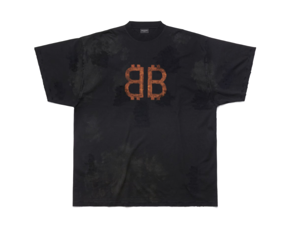 Crypto BB Black Faded T-shirt