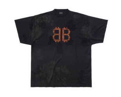 Crypto BB Black Faded T-shirt