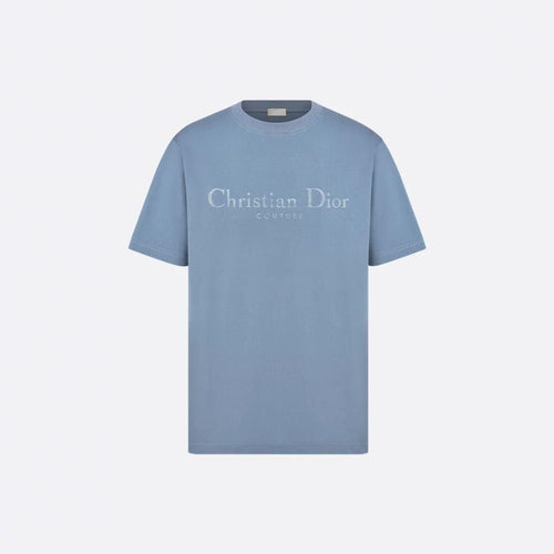 Couture Coupe Relaxed Fit Blue T- shirt