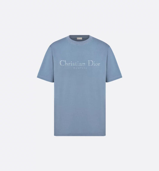 Couture Coupe Relaxed Fit Blue T- shirt