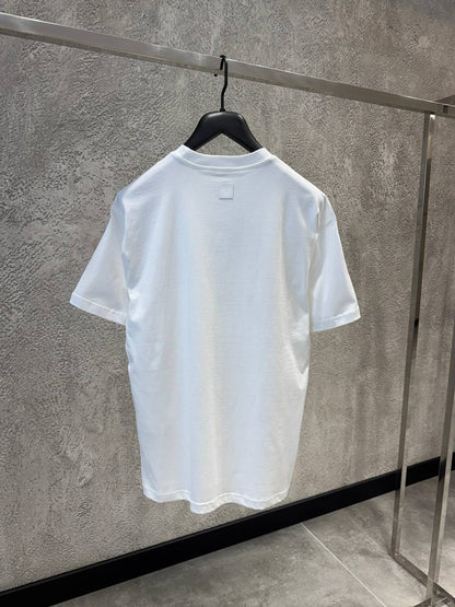 Silk Blend White T-shirt